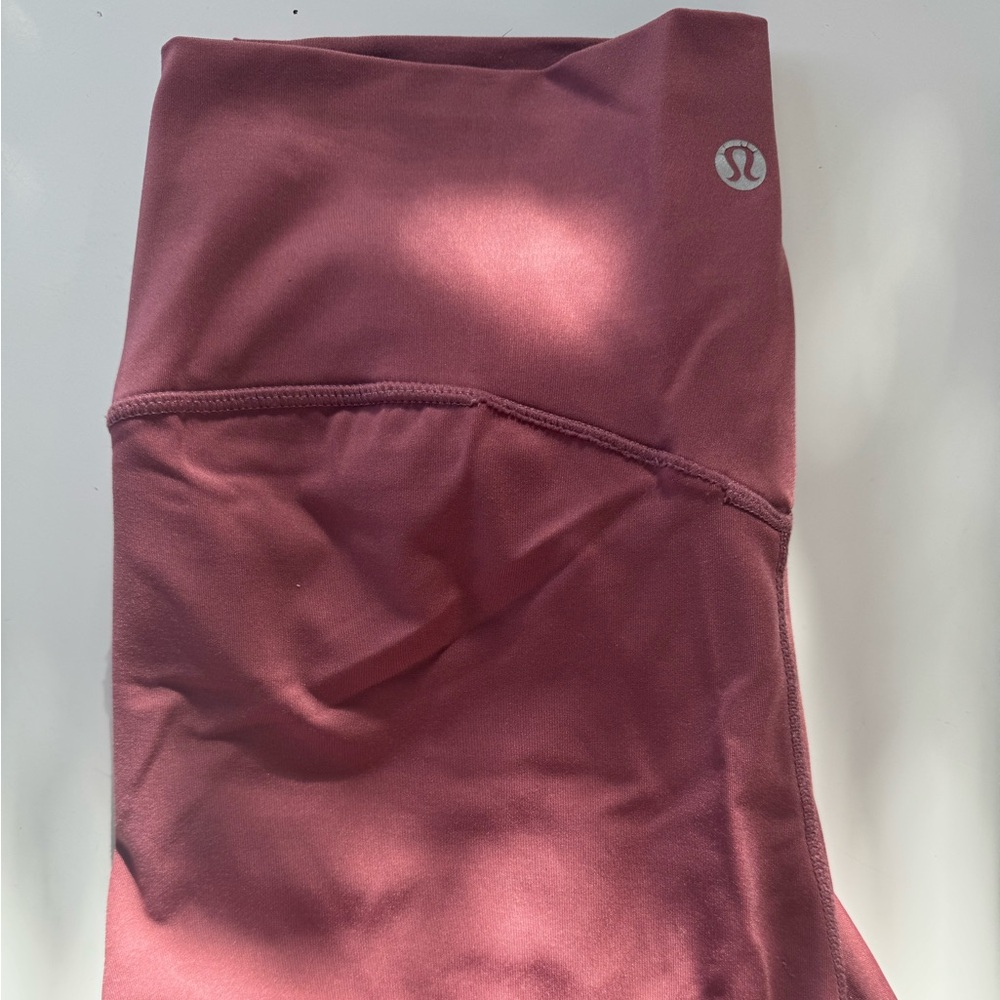 Pink lululemon align leggings